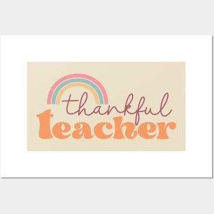 Thankful Teacher Posters and Art